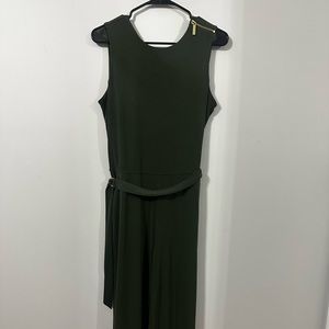 Michael Kors Jumpsuit Olive Green Medium